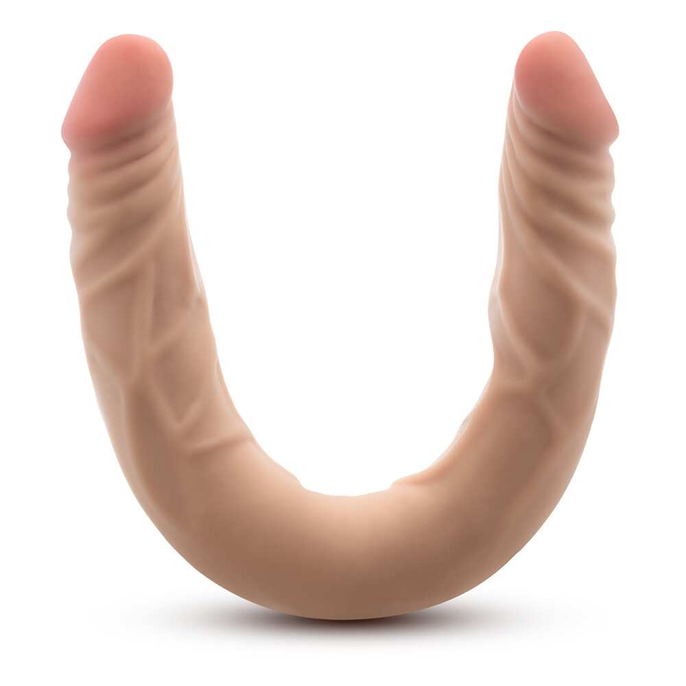 The Dr Skin Posable Double Dong 14 Inches from Forbidden Passion