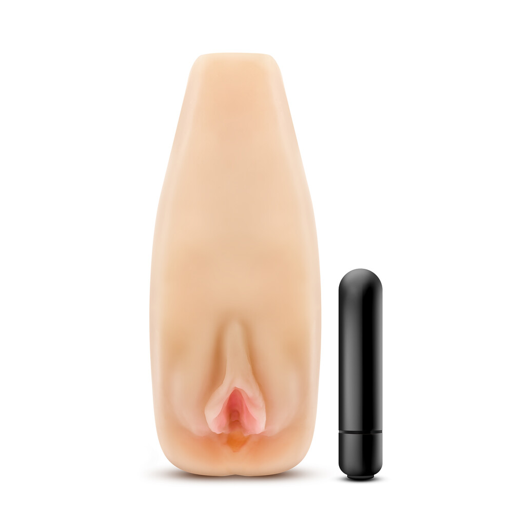 The M Elite Soft and Wet Natasha Self Lubricating Masturbator from Forbidden Passion