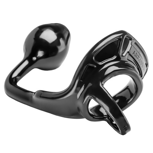 The Perfect Fit Armour Tug Lock Black Medium from Forbidden Passion