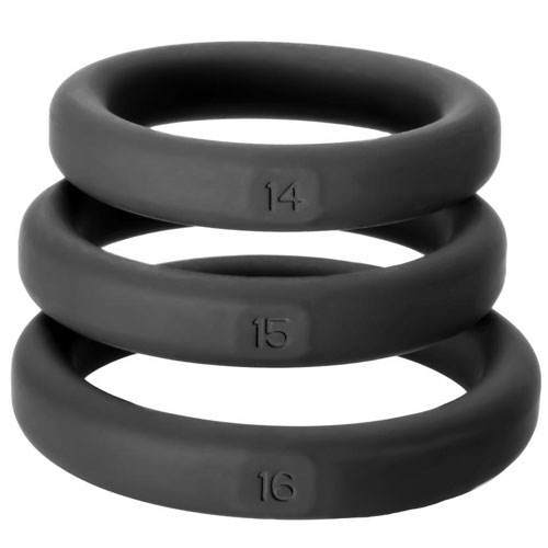 The Perfect Fit XactFit Cock Ring Sizes 14 15 16 from Forbidden Passion
