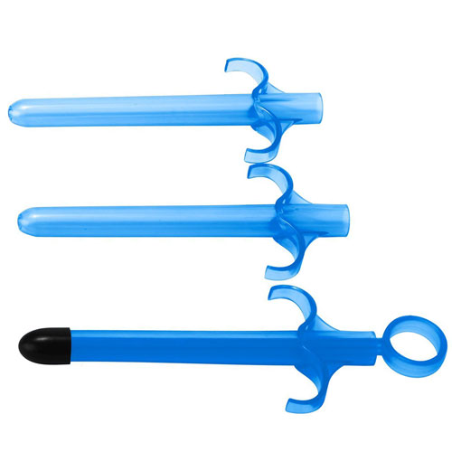 The XR Trinity Vibes Set Of 3 Lubricant Launchers from Forbidden Passion