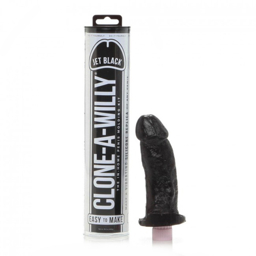 The Clone A Willy Jet Black Vibrator from Forbidden Passion