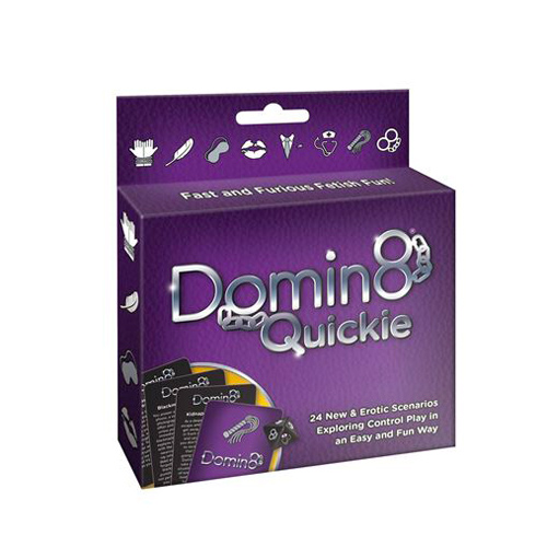 The Domin8 Quickie Card Game from Forbidden Passion