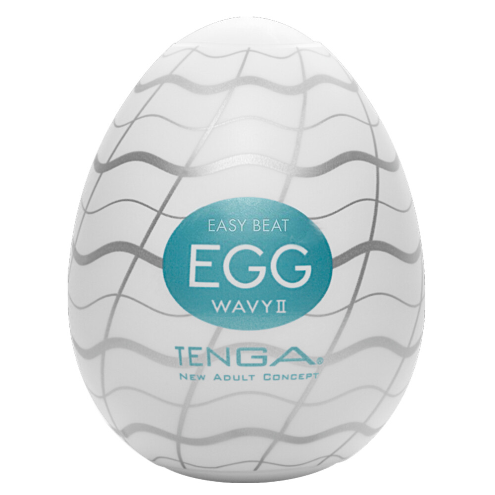 The Tenga Wavy 2 Egg Masturbator from Forbidden Passion