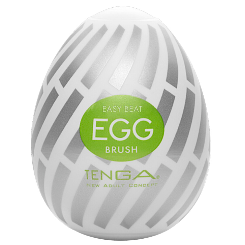 The Tenga Brush Egg Masturbator from Forbidden Passion