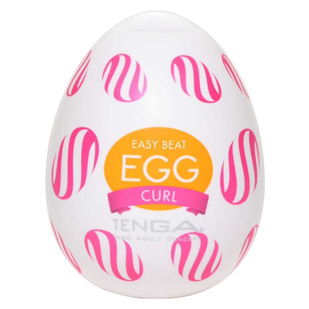 The Tenga Curl Egg Masturbator from Forbidden Passion