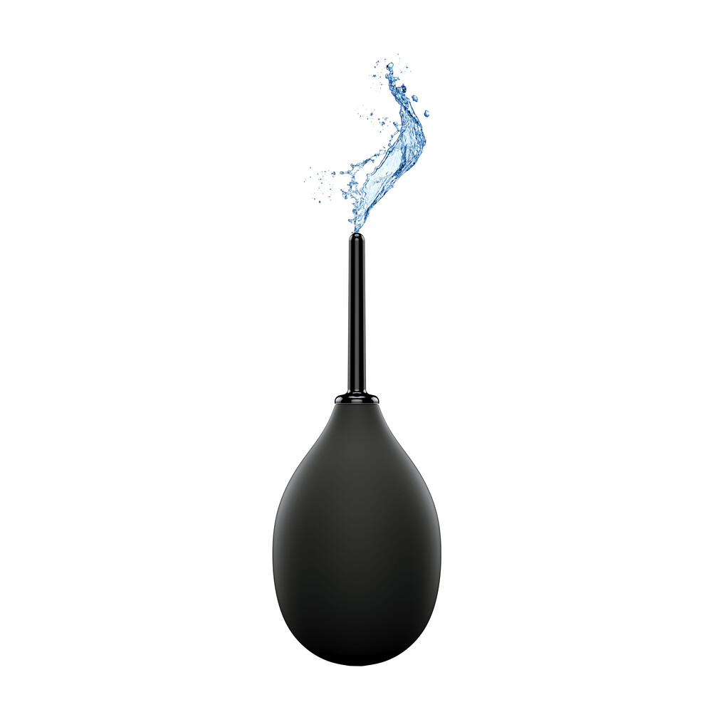 The Perfect Fit Ergoflo Impulse Compact Anal Douche from Forbidden Passion