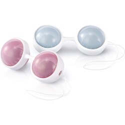 The Lelo Luna Beads Pink And Blue from Forbidden Passion