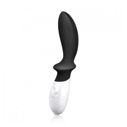 The Lelo Loki Prostate Massager Obsidian Black from Forbidden Passion