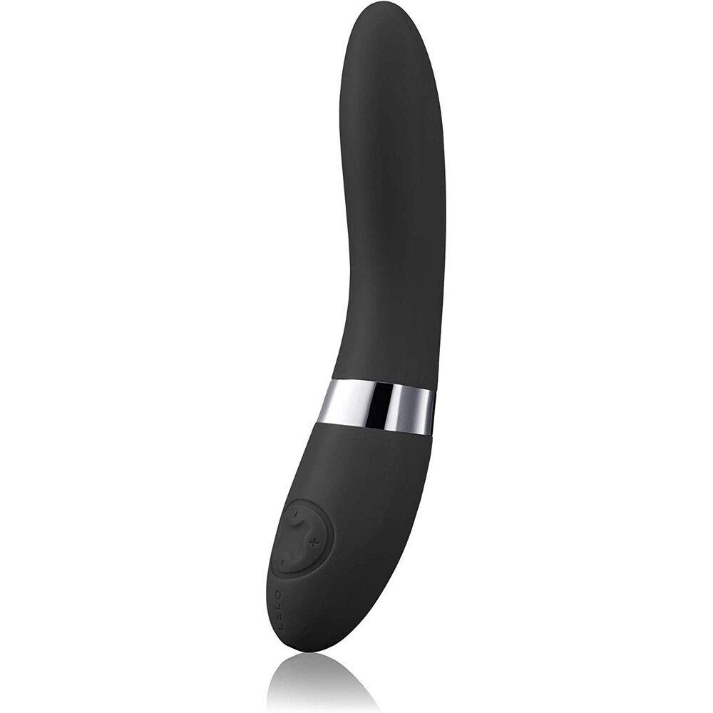 The Lelo Elise 2 Dual Powered G Spot Vibrator Black from Forbidden Passion