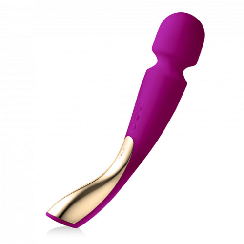 The Lelo Smart Wand 2 Large Deep Rose from Forbidden Passion