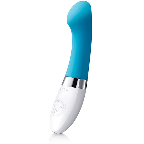 The Lelo Gigi 2 Turquoise Blue G Spot Vibrator from Forbidden Passion