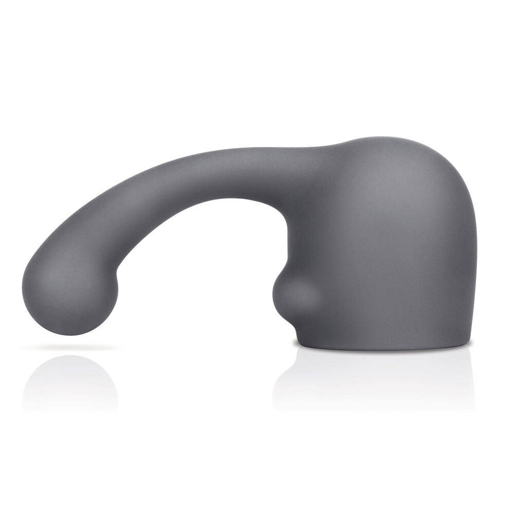 The Le Wand Curve Weighted Silicone Wand Attachment from Forbidden Passion