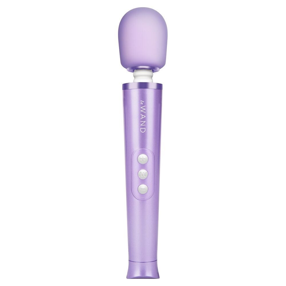 The Le Wand Petite Rechargeable Vibrating Massager Violet from Forbidden Passion