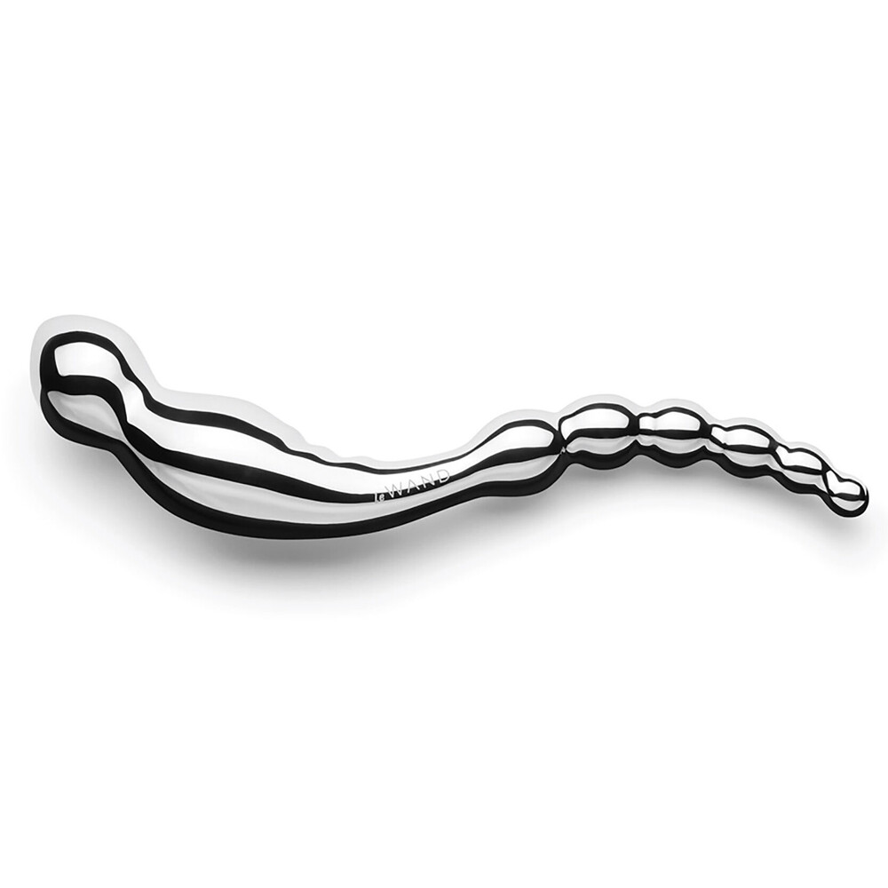 The Le Wand Swerve Stainless Steel Dildo from Forbidden Passion