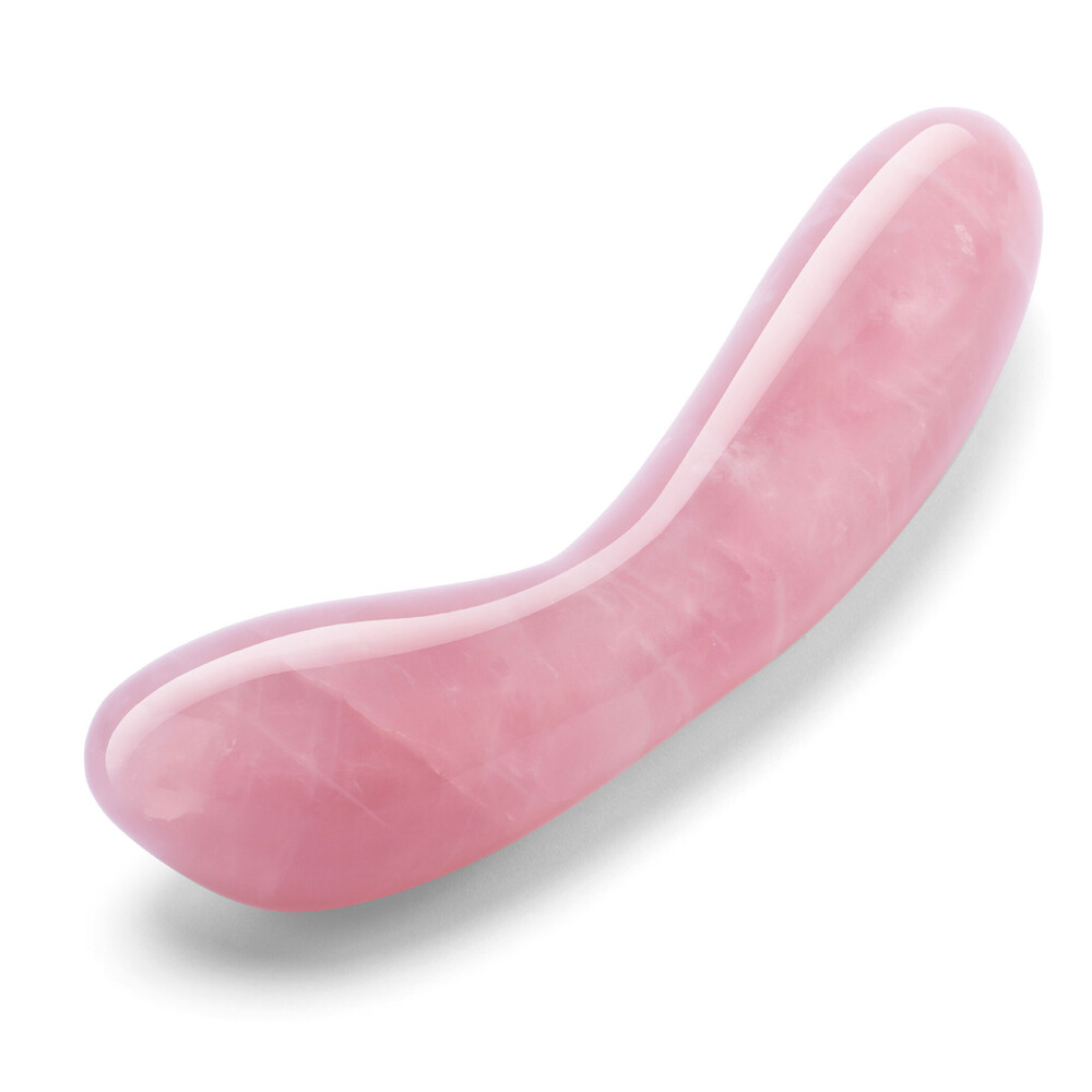 The Le Wand Crystal G Wand Rose Quartz from Forbidden Passion