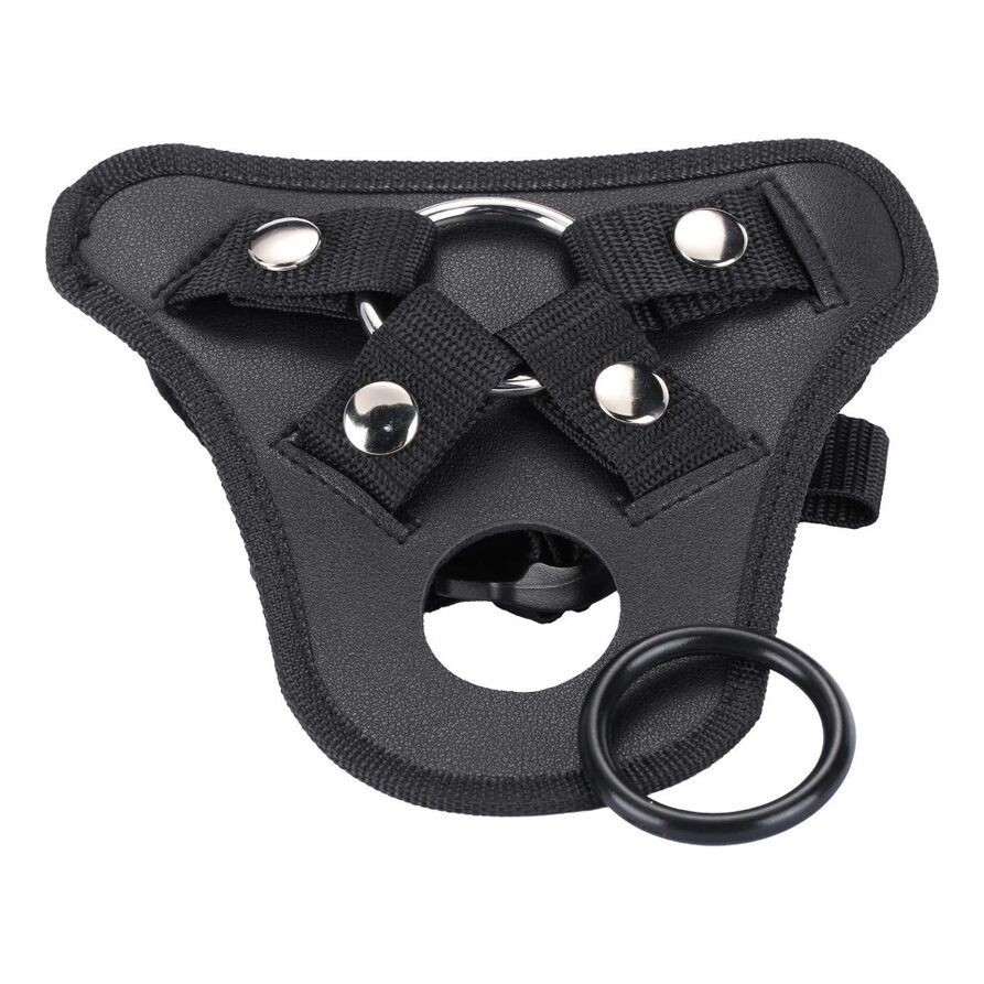 The Me You Us Adjustable Harness Black from Forbidden Passion