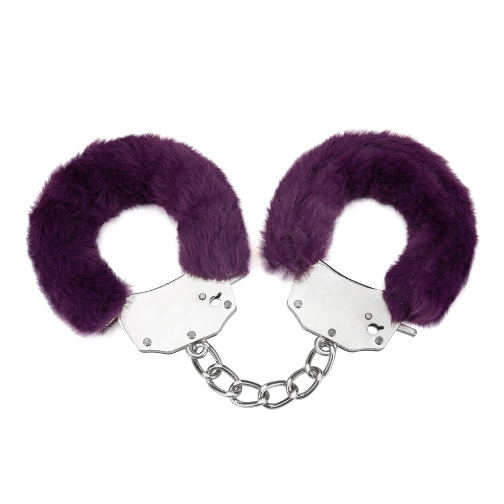 The Me You Us Furry Handcuffs Purple from Forbidden Passion