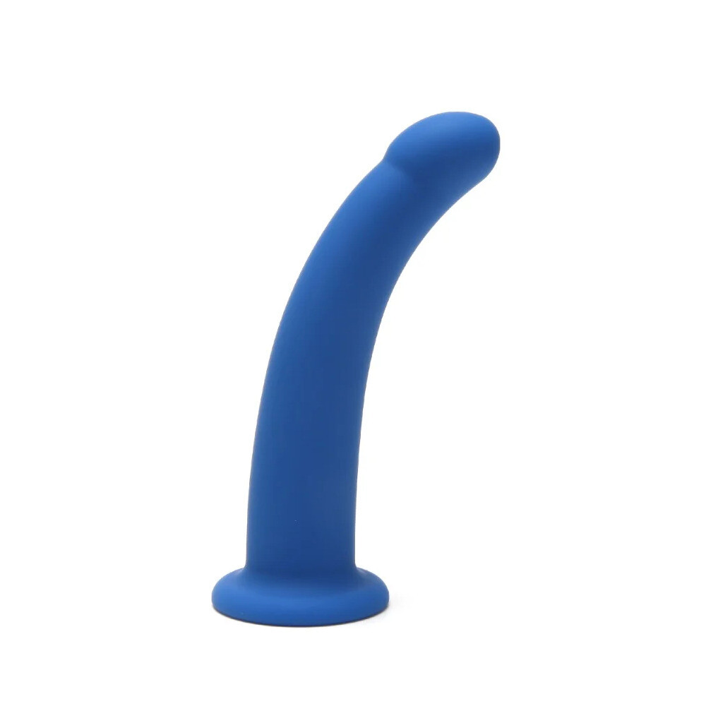The Me You Us 6 Inch Curved Silicone Dildo from Forbidden Passion