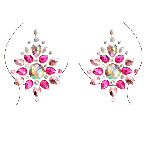 The Phoenix Nipple Jewels Sticker NIPPLE007 from Forbidden Passion