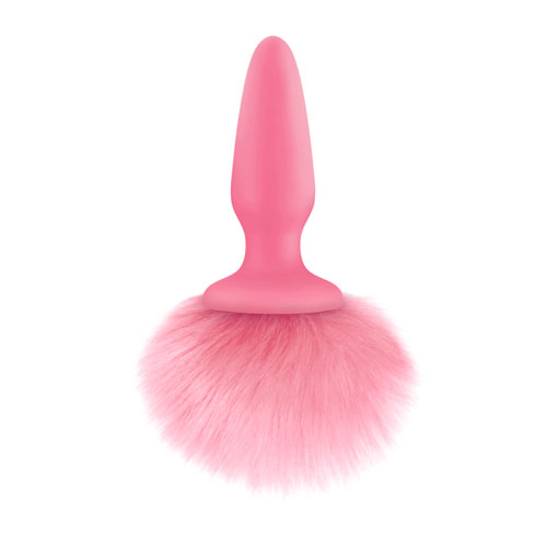 The Pink Bunny Tail Butt Plug from Forbidden Passion