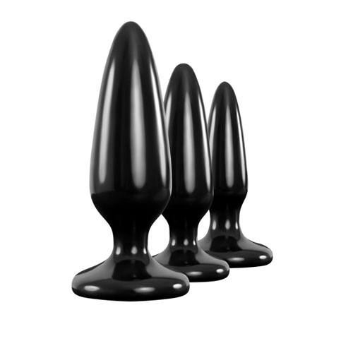 The Renegade Pleasure Plug 3pc Trainer Kit from Forbidden Passion