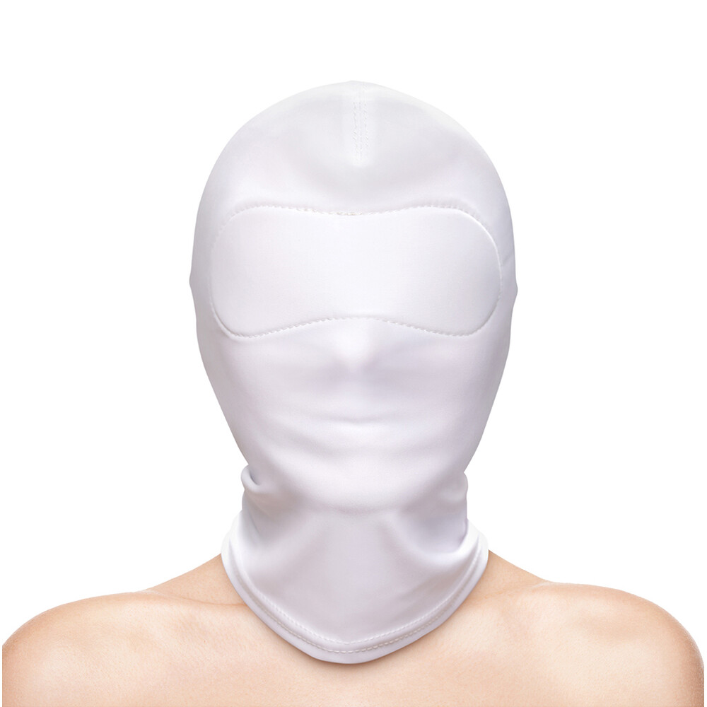 The Fetish and Fashion Closed Hood White from Forbidden Passion