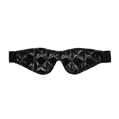 The Ouch Black Luxury Eye Mask from Forbidden Passion