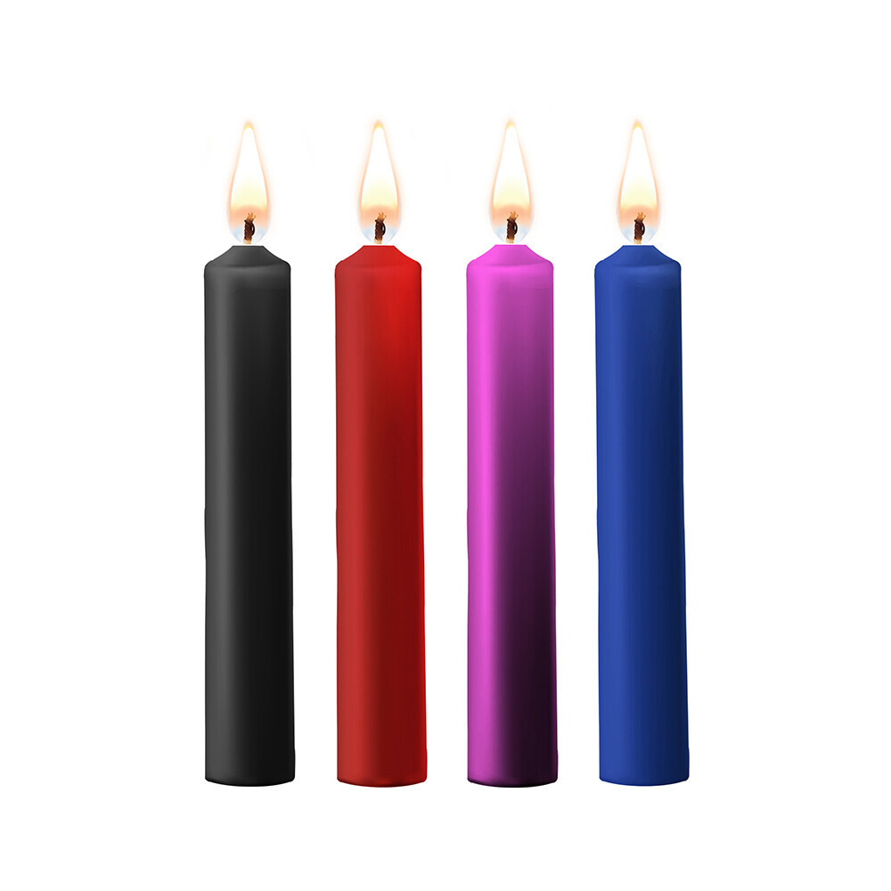 The Teasing Wax Candles 4 Pack Small from Forbidden Passion
