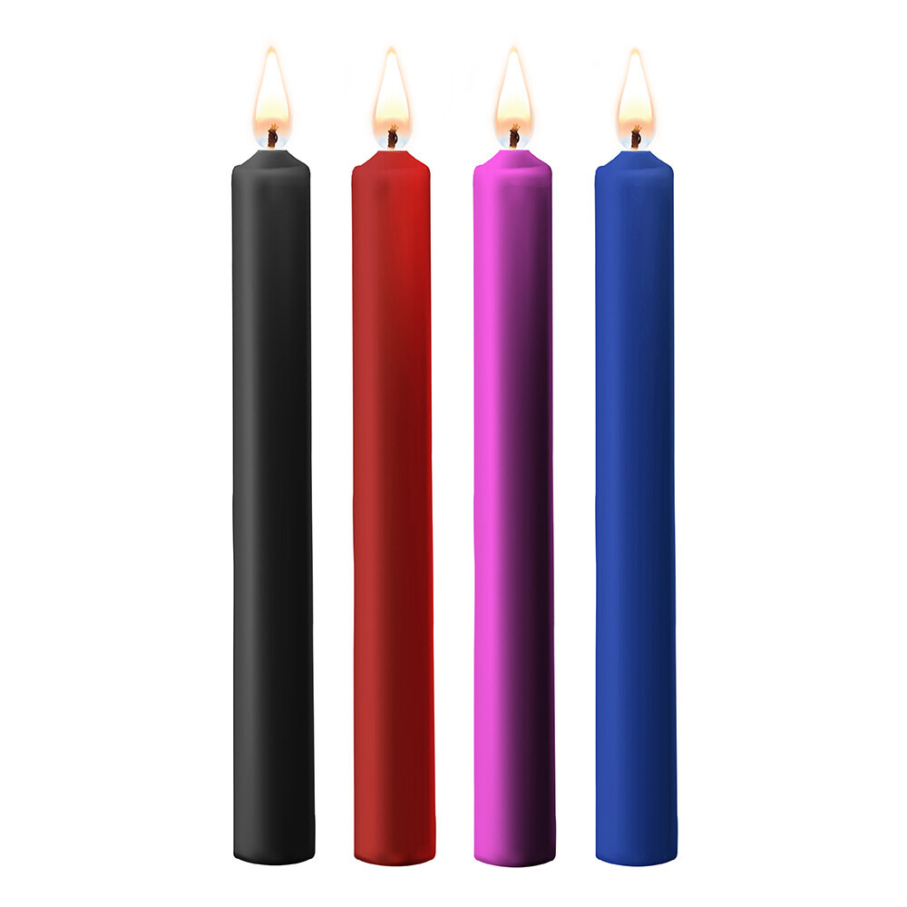 The Teasing Wax Candles 4 Pack Large from Forbidden Passion