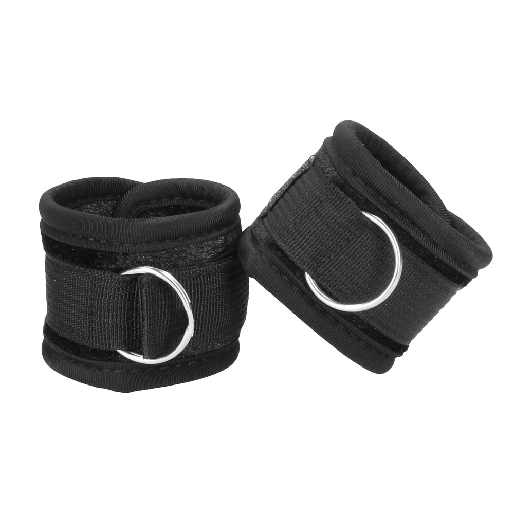 The Ouch Velvet And Velcro Wrist Cuffs from Forbidden Passion