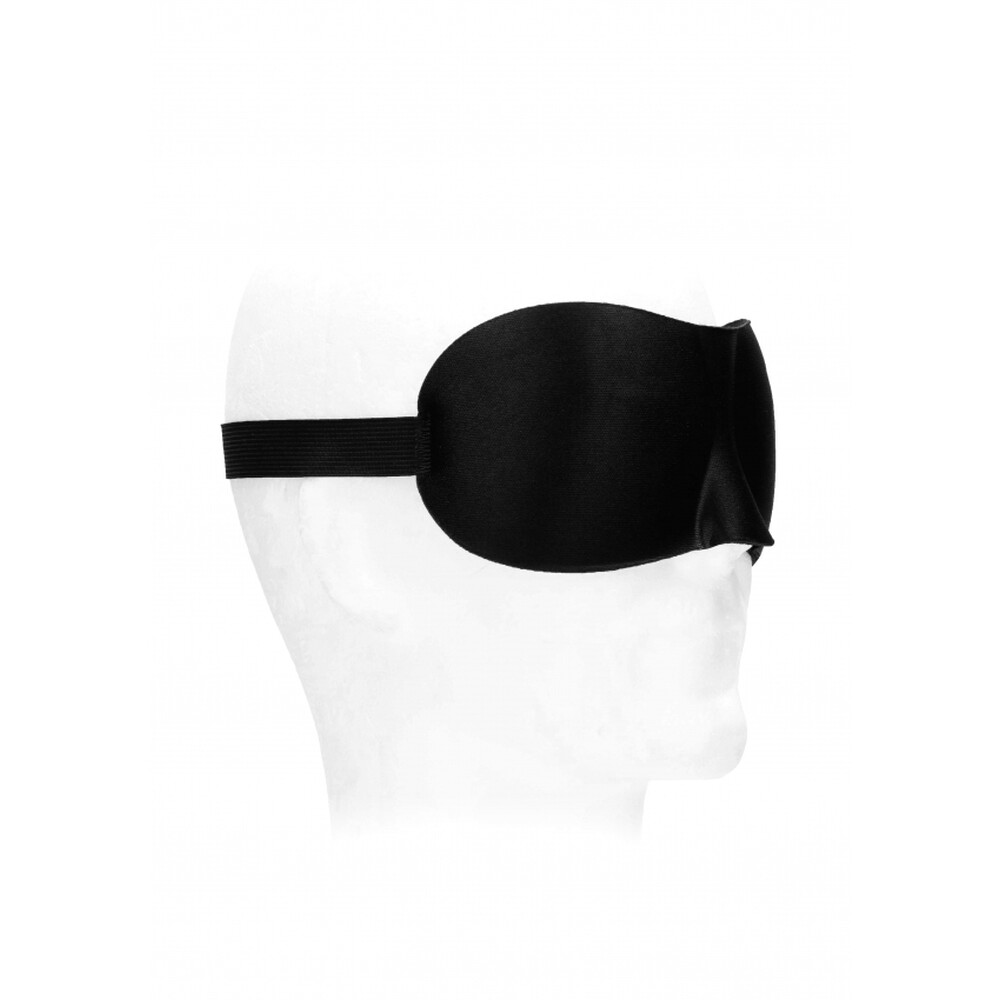 The Ouch Satin Curvy Eye Mask from Forbidden Passion