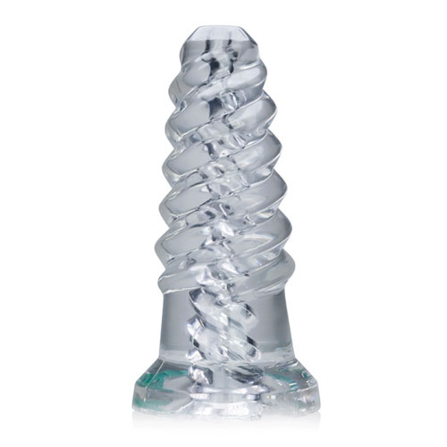 The OxBalls Screwd Super Squishy Corkscrew Jackoff from Forbidden Passion