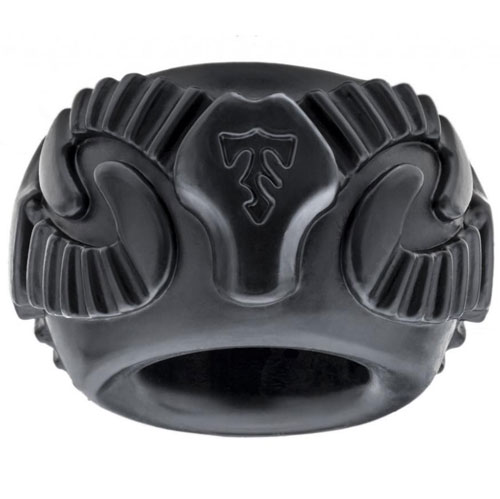 The Perfect Fit Tribal Son Ram Ring 2 Pack Black from Forbidden Passion