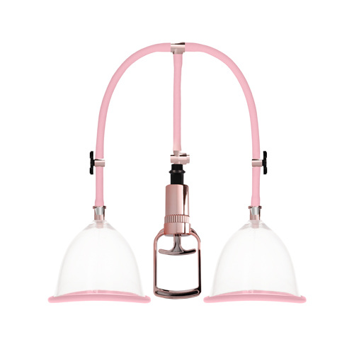 The Pumped Breast Pump Medium Rose Gold from Forbidden Passion