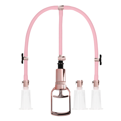 The Pumped Clitoral and Nipple Pump Set from Forbidden Passion