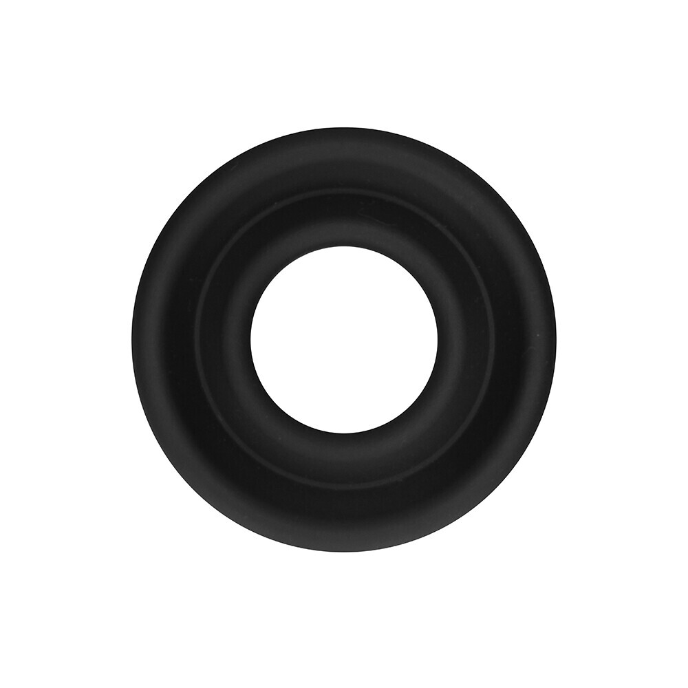 The Pumped Black Silicone Pump Sleeve from Forbidden Passion