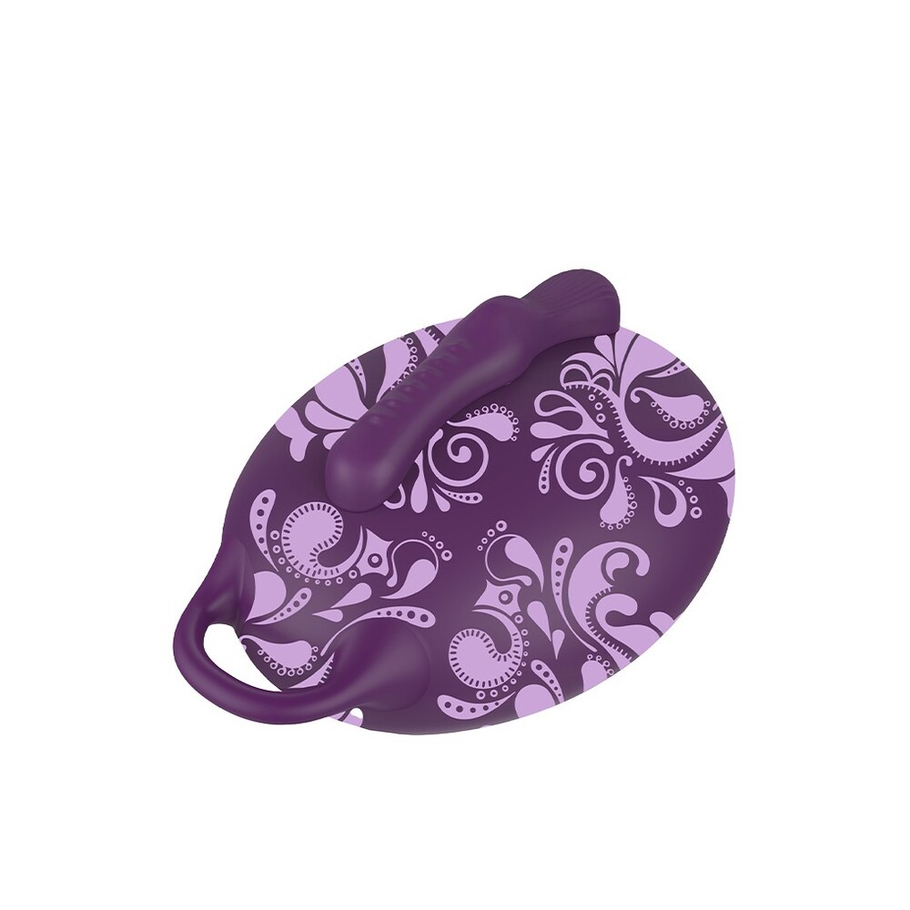 The Bouncy Bliss Sit On Vibrator Purple from Forbidden Passion