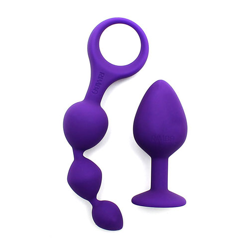 The Barcelona Purple Anal Pleasure Play Set from Forbidden Passion