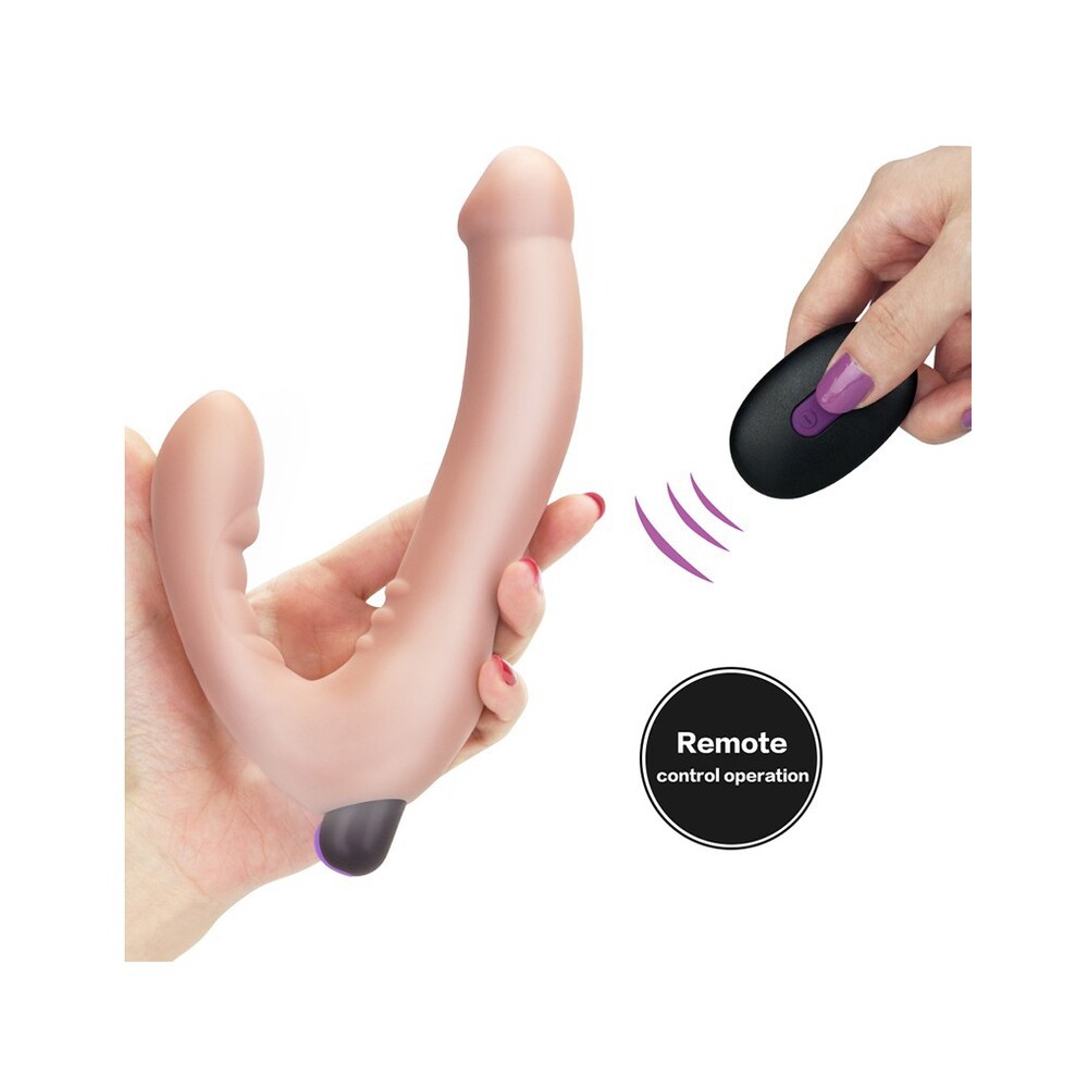 The Lovetoy Remote Control iJoy Strapless Strap On from Forbidden Passion