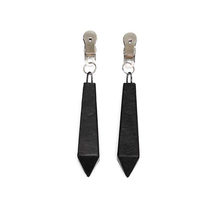 The Long Nipple Clamps With Weight 200g from Forbidden Passion