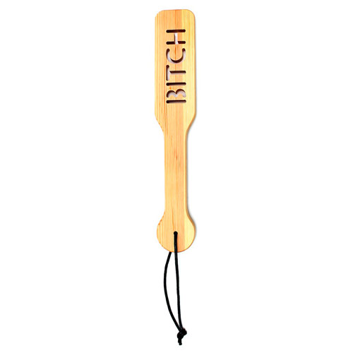 The Wooden Bitch Paddle from Forbidden Passion