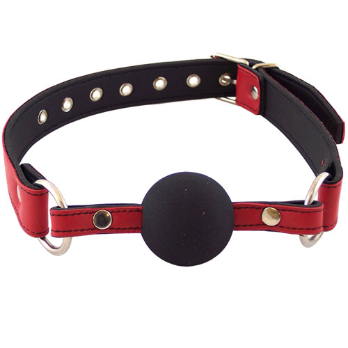 The Rouge Garments Ball Gag Red from Forbidden Passion