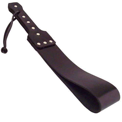 The Rouge Garments Folded Paddle Black from Forbidden Passion