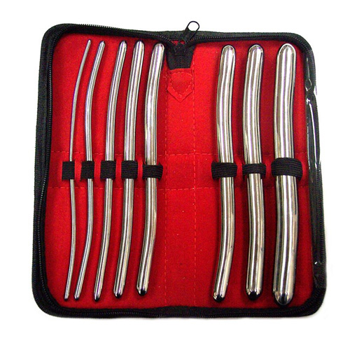 The Rouge Stainless Steel Hegar Dilator Set from Forbidden Passion