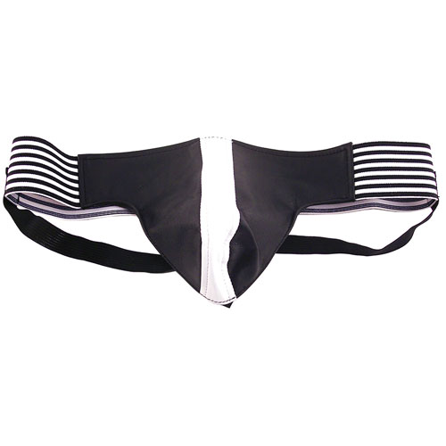 The Rouge Garments Jock Black And White from Forbidden Passion