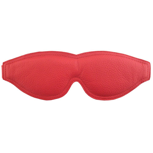 The Rouge Garments Large Red Padded Blindfold from Forbidden Passion