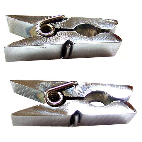 The Rouge Stainless Steel Nipple Pegs from Forbidden Passion