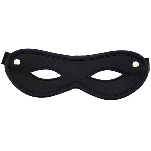 The Rouge Garments Open Eye Mask Black from Forbidden Passion