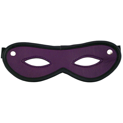 The Rouge Garments Open Eye Mask Purple from Forbidden Passion